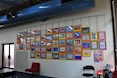 Last chance to see, 2021 Celebrate Australia Primary School Art Competition touring entries featured at the Calliope Library Transaction Centre. Image: D Paddick  