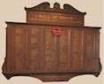 Town of Gladstone and Shire of Calliope WWI Roll of Honour, on permanent display at the Gladstone Regional Art Gallery & Museum.
