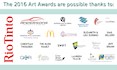 2016 Art Award Sponsors