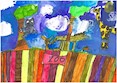 2017 Celebrate Australia Primary School Art Competition Highly Commended Section One: Australia Zoo by Skylah Carlyon, 