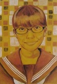 Yuuka Takaji, 15 years old, Showa Junior High School, 'Self-Portrait', 2017