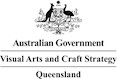 Australian Visual Arts and Craft Strategy Queensland Logo