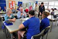 Students and Special Seniors meet for interviews at Rosedale State School (Image: D Paddick)