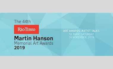 Art Awards: Artist Talks, 10.30am, 16 November 2019