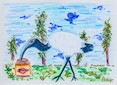Alexis Yeoman, 'The mighty bin chicken', Clinton State School. SECTION TWO, Highly Commended. 