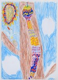 Axel Kelly,'Aussie Snake', Benaraby State School. SECTION ONE, Highly Commended.