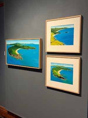 Tim Fudge Painting seascapes in oil