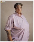 ERIKA LARSEN (2018) Roxanne Gay, photographed by Erika Larsen in Los Angeles, August 21, 2018.  National Geographic exhibition "WOMEN.”